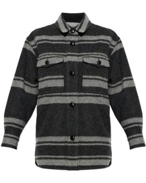 Isabel Marant Long-Sleeve Casual Jacket - Black