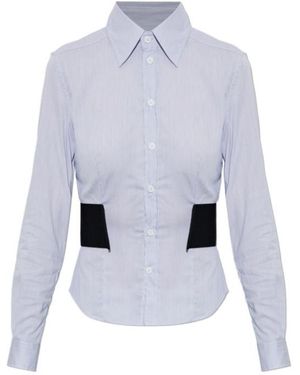 Vetements Long-Sleeved Shirt - Blue