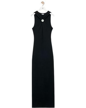 Loewe Anagram Pebble Dress - Black