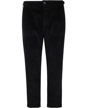 Jacob Cohen Pleat-Detailed Trousers - Black