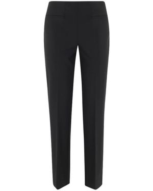 Semicouture Pleated Details Casual Pants - Black