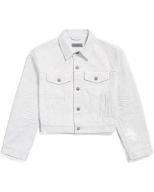 Balenciaga Wings Classic Boxy Jacket - White