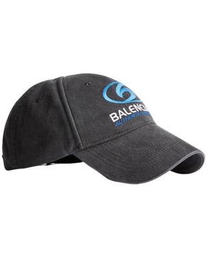Balenciaga Logo Embroidered Surfer Cap - Multicolour