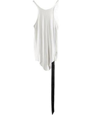 Rick Owens Racer Back Tank Top - White