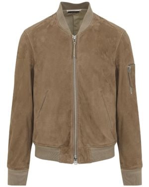 Tom Ford Leather Jacket - Brown