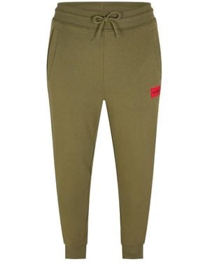 BOSS Doak Closed Hem Jogging Bottoms - Green
