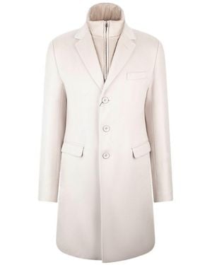 Herno Cashmere Coat - White
