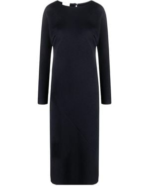Dries Van Noten Long Sleeved Dress - Black