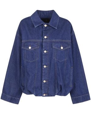 7 For All Mankind 'Gathered' Jacket Soul - Blue