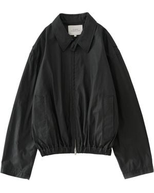 Studio Nicholson Long-Sleeve Stand-Collar Jacket - Black