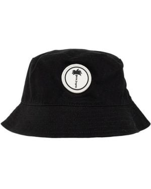 Palm Angels Logo Hat - Black