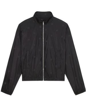 Givenchy 4G Zipped Tracksuit Jacket - Black