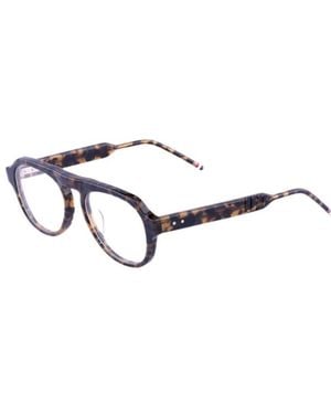 Thom Browne Full-Rim Non-Prescription Glasses - White