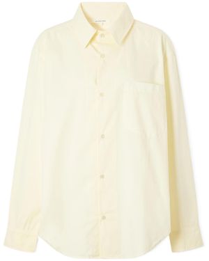 SLVRLAKE Denim Long-Sleeved Shirt - White