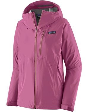 Patagonia Hooded Zip Jacket - Purple