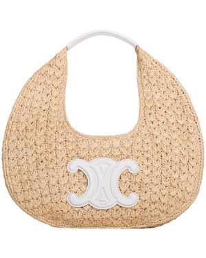Celine Classic Panier Hobo Bag - Natural