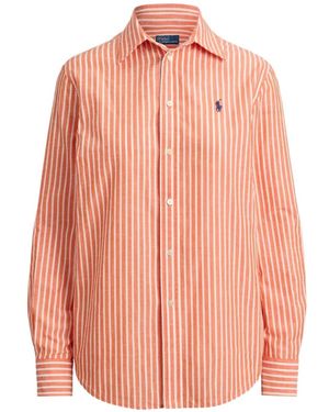 Polo Ralph Lauren Striped Woven Sport Shirt - Pink