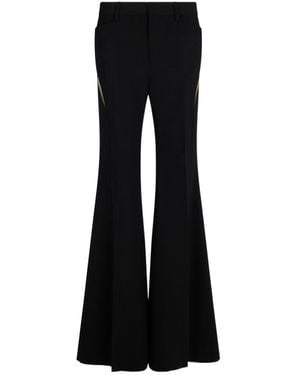 DSquared² Cut-Out Detailed Flared Pants - Black