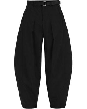 Sacai Belted Trousers - Black