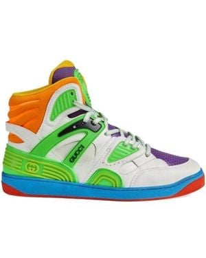 Gucci High Basketball Sneaker - Green