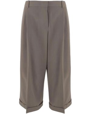 The Row Lior Pleated Trousers - Grey