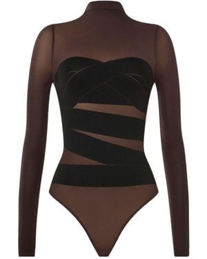 Wolford Long-Sleeve Bodysuit - Black