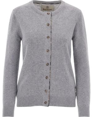 Barbour Pendle Cardigan - Gray