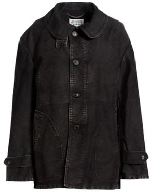Maison Margiela Minimalist Solidcolor Jacket - Black
