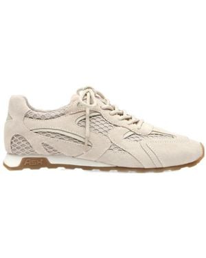 Ash Round-Toe Sneakers - White