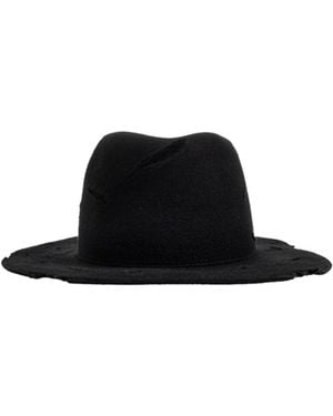 Yohji Yamamoto Solid-Color Hat - Black