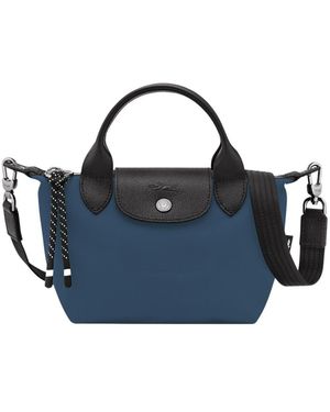 Longchamp Small Nylon Shoulder Bag - Blue