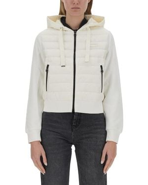 Duvetica Stylish Bolsena Hooded Jacket - Gray