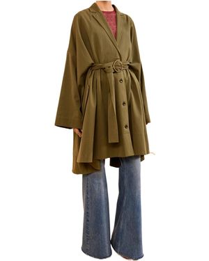 Ulla Johnson Cotton Trench Coat - Natural