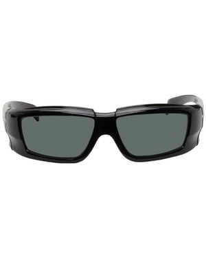 Rick Owens Rectangular Frame Sunglasses - Multicolour