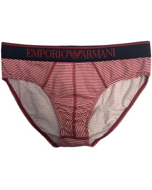 Emporio Armani Logo Triangle Knickers - Pink