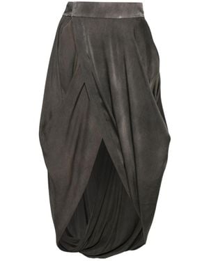 Uma Wang Asymmetric Skirt - Grey