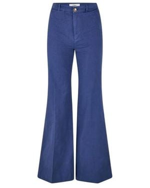 Chloé Bell Cotton Jeans - Blue