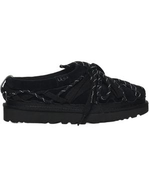UGG Tasman Lace Flat Shoes - Black