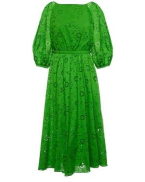 Carolina Herrera Mini Dress - Green