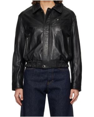 Nour Hammour Clint Zip-Up Jacket - Black