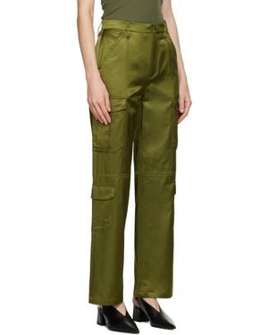 Rag & Bone Cailyn Overalls Casual Pants - Green