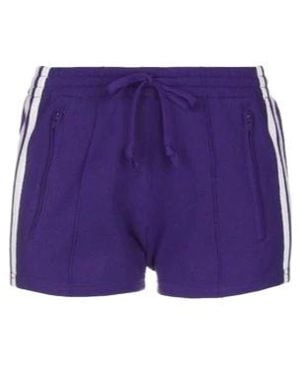 Isabel Marant Drawstring-Waist Athletic Shorts - Purple