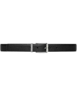 Gucci Rectangular Buckle Belt - White
