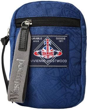 Vivienne Westwood Simple Single-Shoulder Bag - Blue