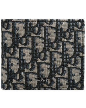 Dior Compact Wallet - Black