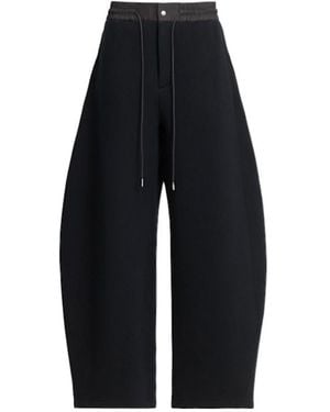 Sacai Sponge Cotton Blend Sweatpants - Blue