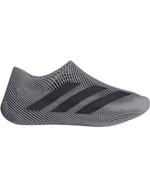 adidas Textured Slip-On Sneakers - Gray
