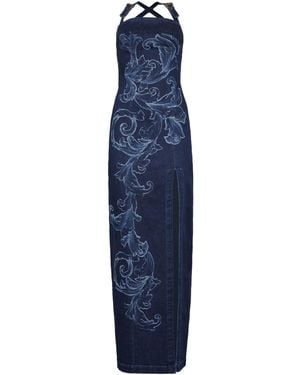 Versace Jeans Couture Denim Dress - Blue