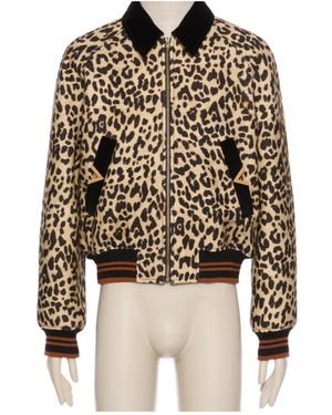 Valentino Animal Patterned Zip-Up Bomber Jacket - Multicolour
