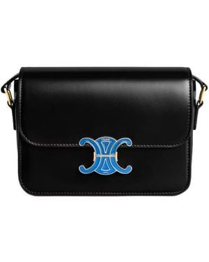 Celine Teen Triomphe Bag - Black